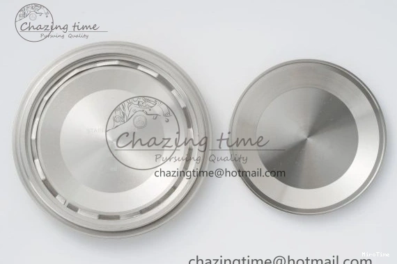 MIROTIME 0326 Bright Pilot Chrono SS AZF 1:1 Best Edition Green Dial on Brown Leather Strap A 7059